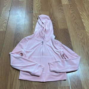 Juicy Couture Light Pink Velour Hoodie